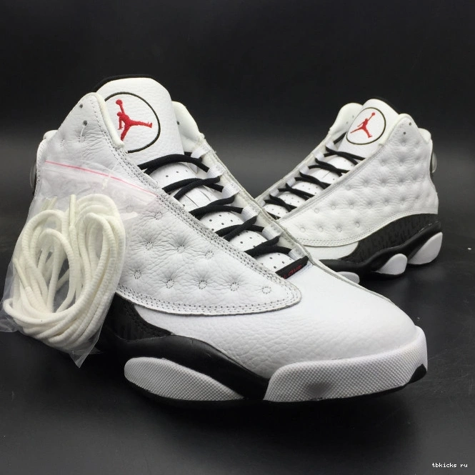 Rep TB 13 mens white  RETRO AIR AND SNGL DAY RESPECT